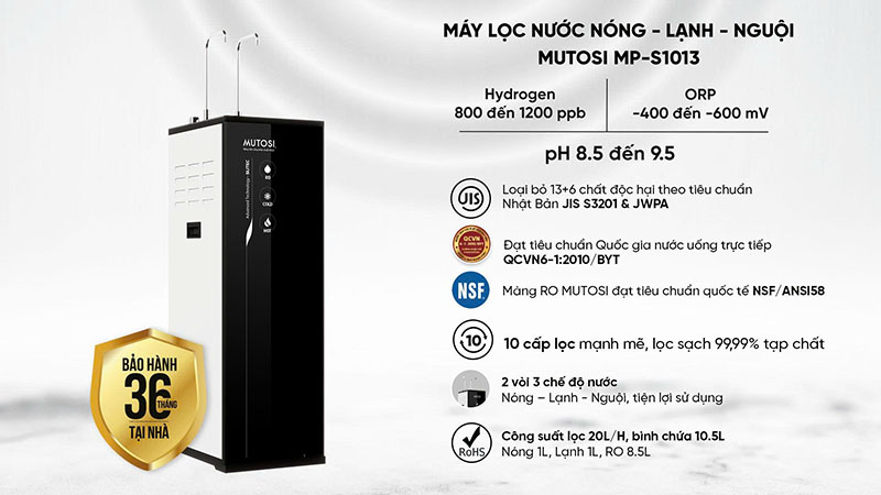 may loc nuoc nong lanh nguoi mutosi mp s1013 1